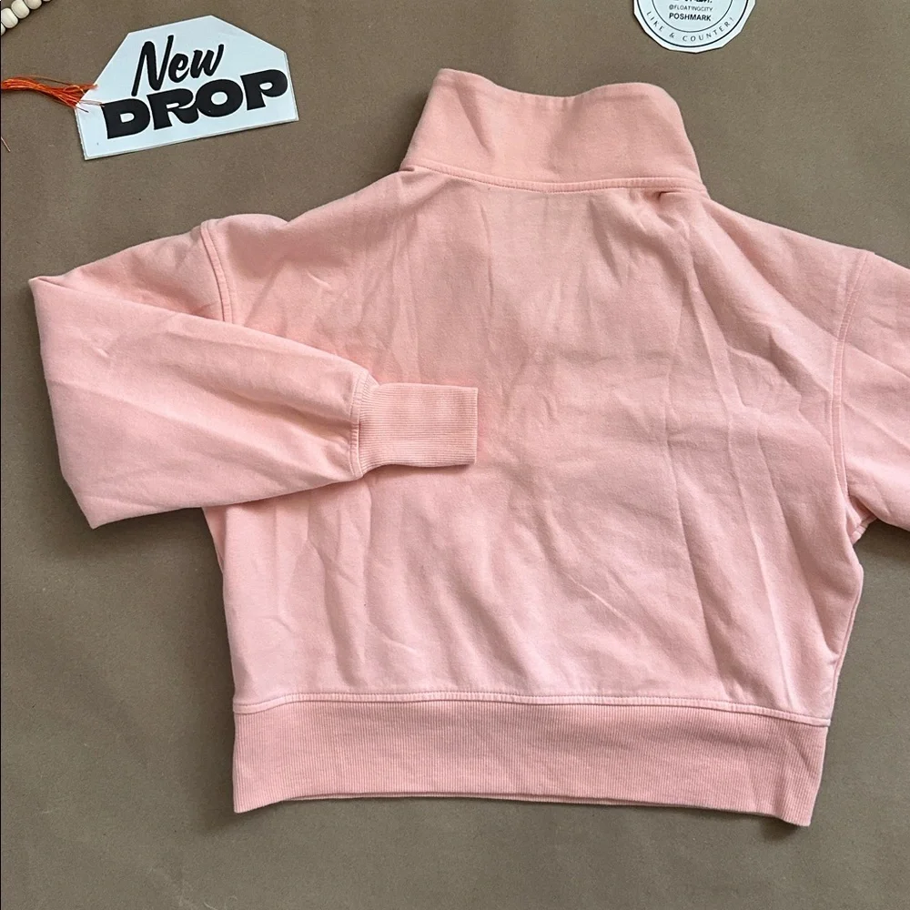 OLD NAVY Light Coral Quarter-Zip Fleece Pullover $19 SIZE Extra Large (GIRLS) XL - Picture 5 of 5